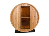 Fonteyn Barrel Sauna 6 ft. | Rustic